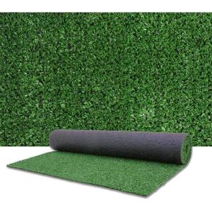 Artificial Grass Turf Lawn-3 Feet x 10 Feet, 0.4″ Indoor Outdoor Rug Synthetic Grass Mat Fake Grass