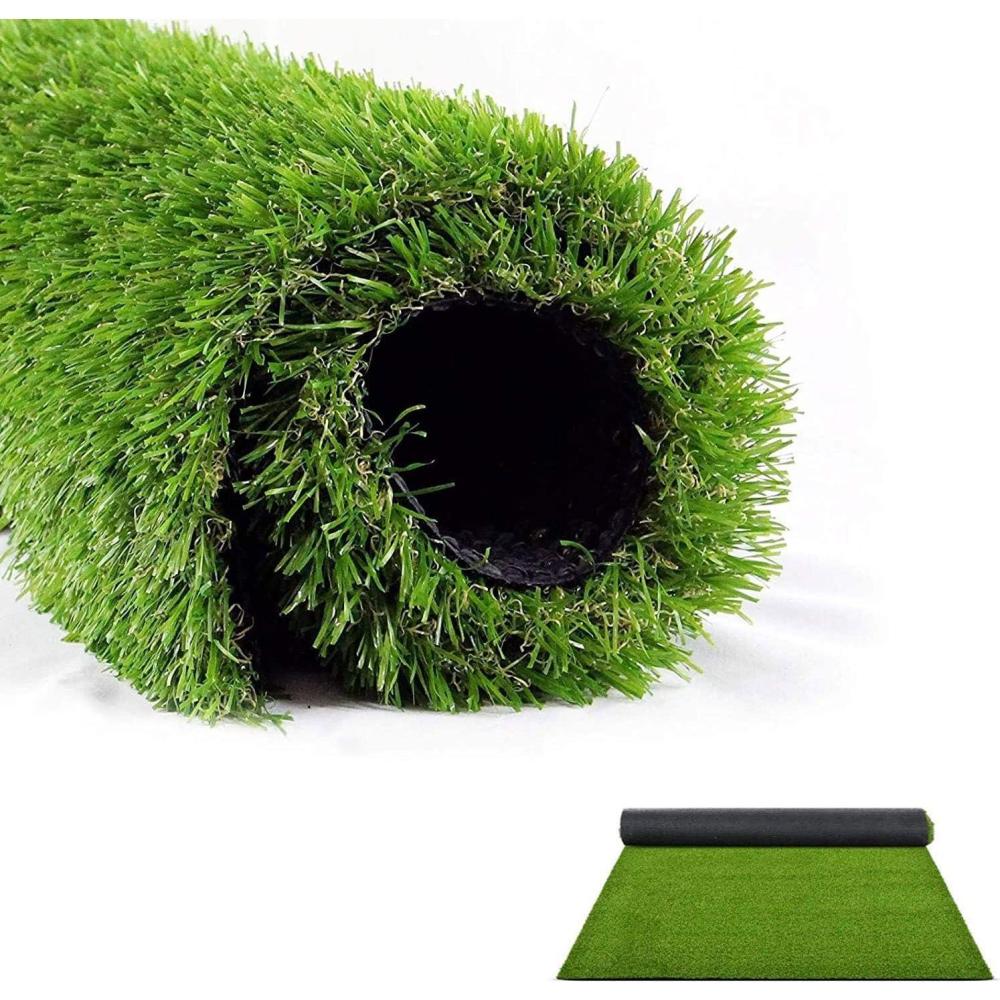 imageLITA Thick Artificial Grass Turf Lawn Customized Size 65 x 10 Feet 138quot Indoor Outdoor Garden Lawn Landscape Synthetic Grass Mat Fake Grass Rug