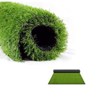 LITA 7ft x 13ft Realistic Deluxe Artificial Grass Synthetic Thick Lawn Turf Carpet Perfect for Indoor/Outdoor Landscape, 7’X13′, Green