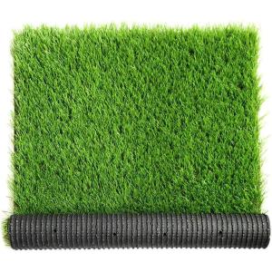 LITA Thick Artificial Grass Customized Size 6 x 8 Feet, 1.38″ Realistic Indoor Outdoor Garden Lawn Landscape Synthetic Grass Mat Fake Grass Rug