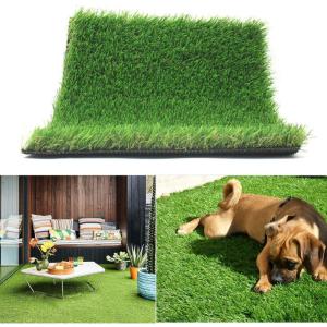Realistic Thick Artificial Grass Turf 3.3FTX5FT-Indoor Outdoor Garden Lawn Landscape Synthetic Grass Mat – Thick Fake Grass Rug