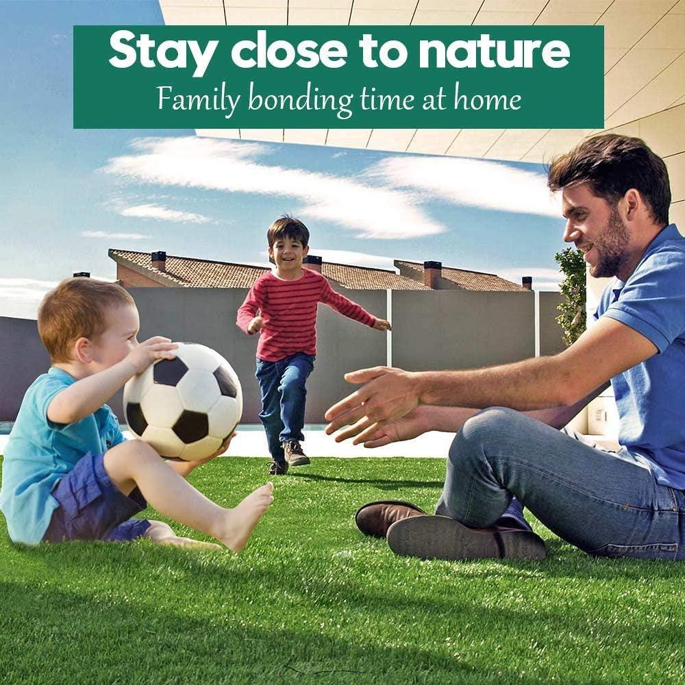 image:imageLITA Artificial Grass Turf Lawn4 Feet x 11 Feet 04 Indoor Outdoor Rug Synthetic Grass Mat Fake Grass