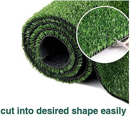 image:imageLITA Artificial Grass Turf Lawn4 Feet x 11 Feet 04 Indoor Outdoor Rug Synthetic Grass Mat Fake Grass
