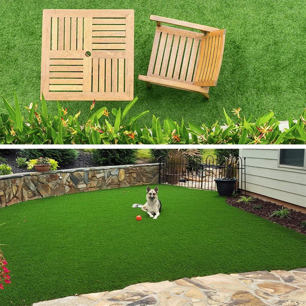 image:imageArtificial Grass Turf Lawn5FTX54FT 157 Indoor Outdoor Garden Lawn Landscape Synthetic Grass Mat Fake Grass Rug
