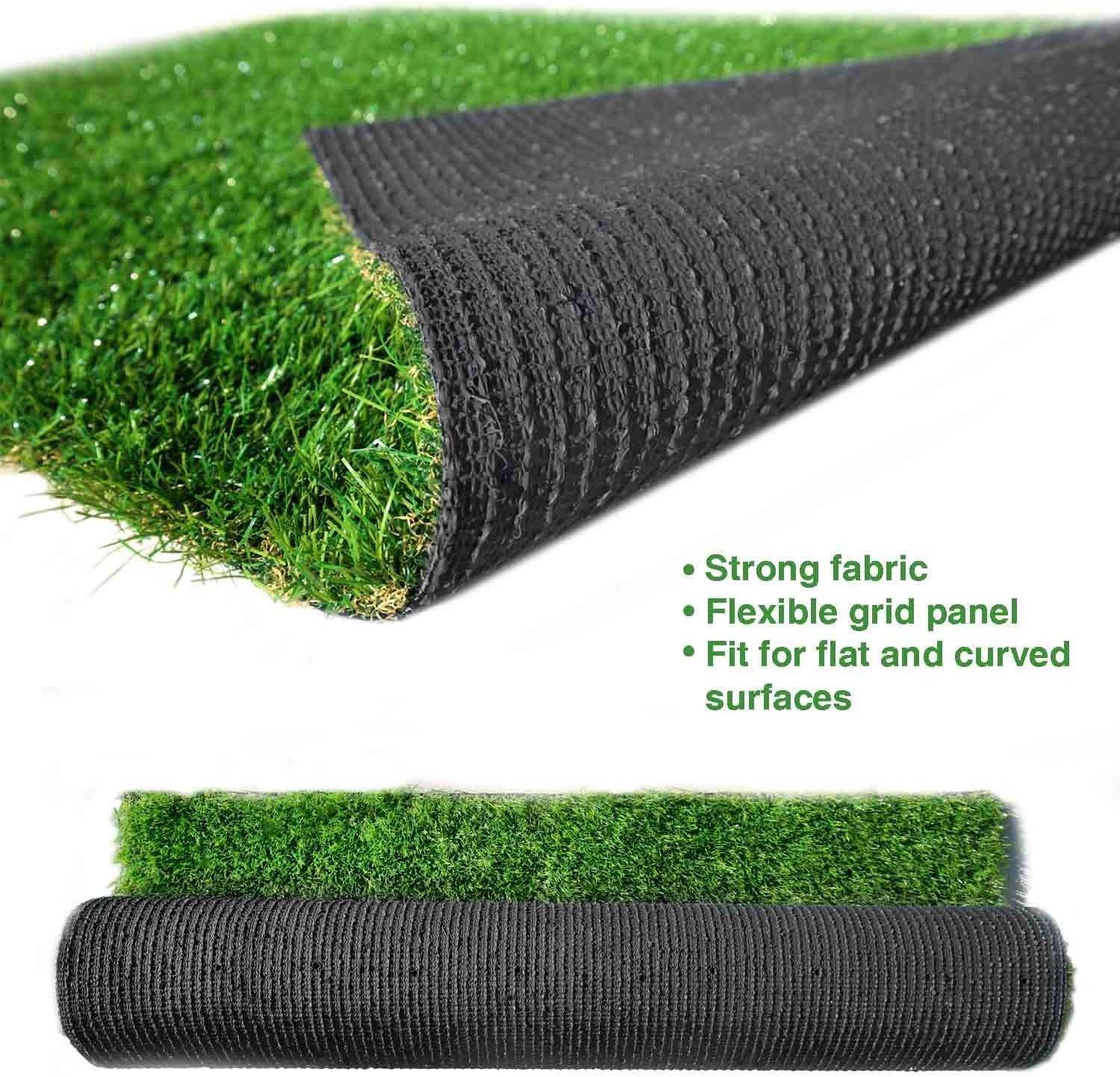 image:imageLITA Thick Artificial Grass Customized Size 7 x 9 Feet 138 Realistic Indoor Outdoor Garden Lawn Landscape Synthetic Grass Mat Fake Grass Rug