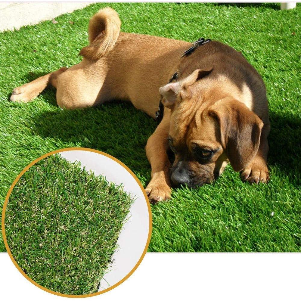 image:imageLITA Artificial Grass Turf Lawn Customized Size 8 x 8 Feet 08 Indoor Outdoor Garden Lawn Landscape Synthetic Grass Mat Fake Grass Rug