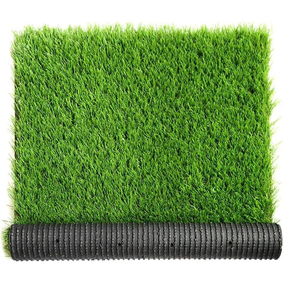 image:imageLITA Thick Artificial Grass Customized Size 3 x 53 Feet 138 Realistic Indoor Outdoor Garden Lawn Landscape Synthetic Grass Mat Fake Grass Rug